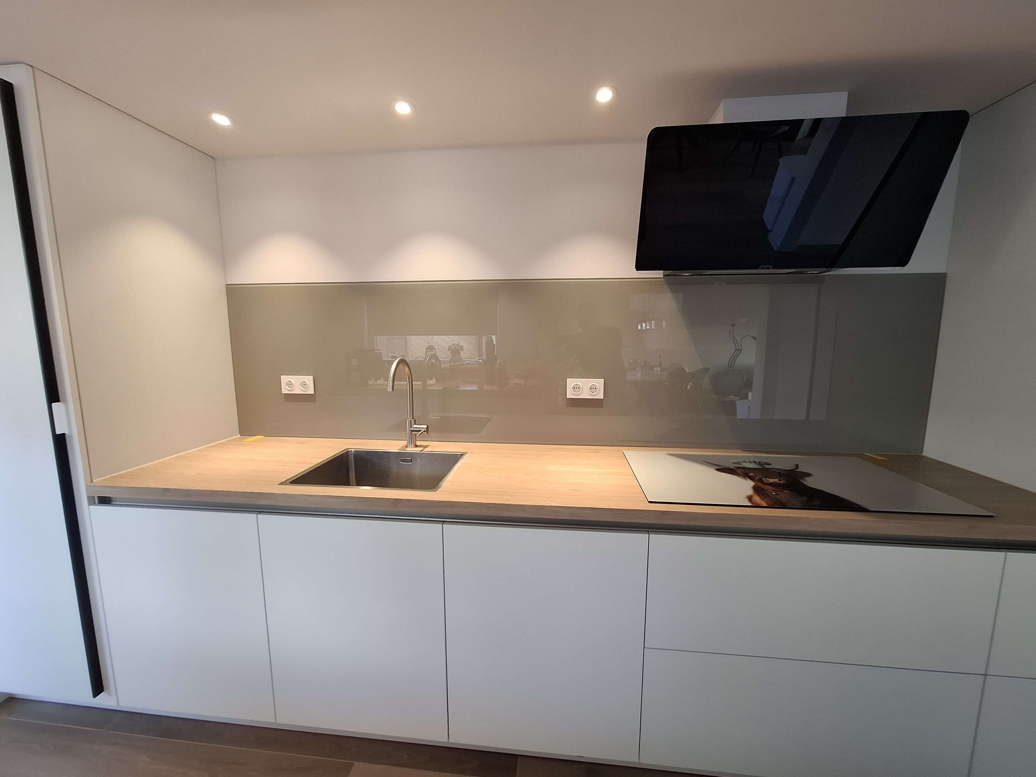 Glazen keukenwand Harlingen